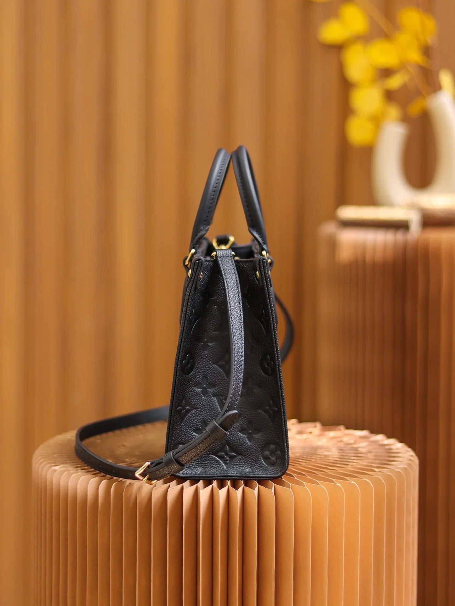 Louis Vuitton Ebene Monogram Leather Bag