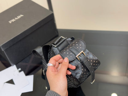 Prada Black Universal Messenger Bag