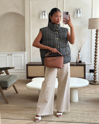 Loewe Small Puzzle Edge Bag in Brown Smooth Calfskin Leather with Silver Hardware RRP £2,700