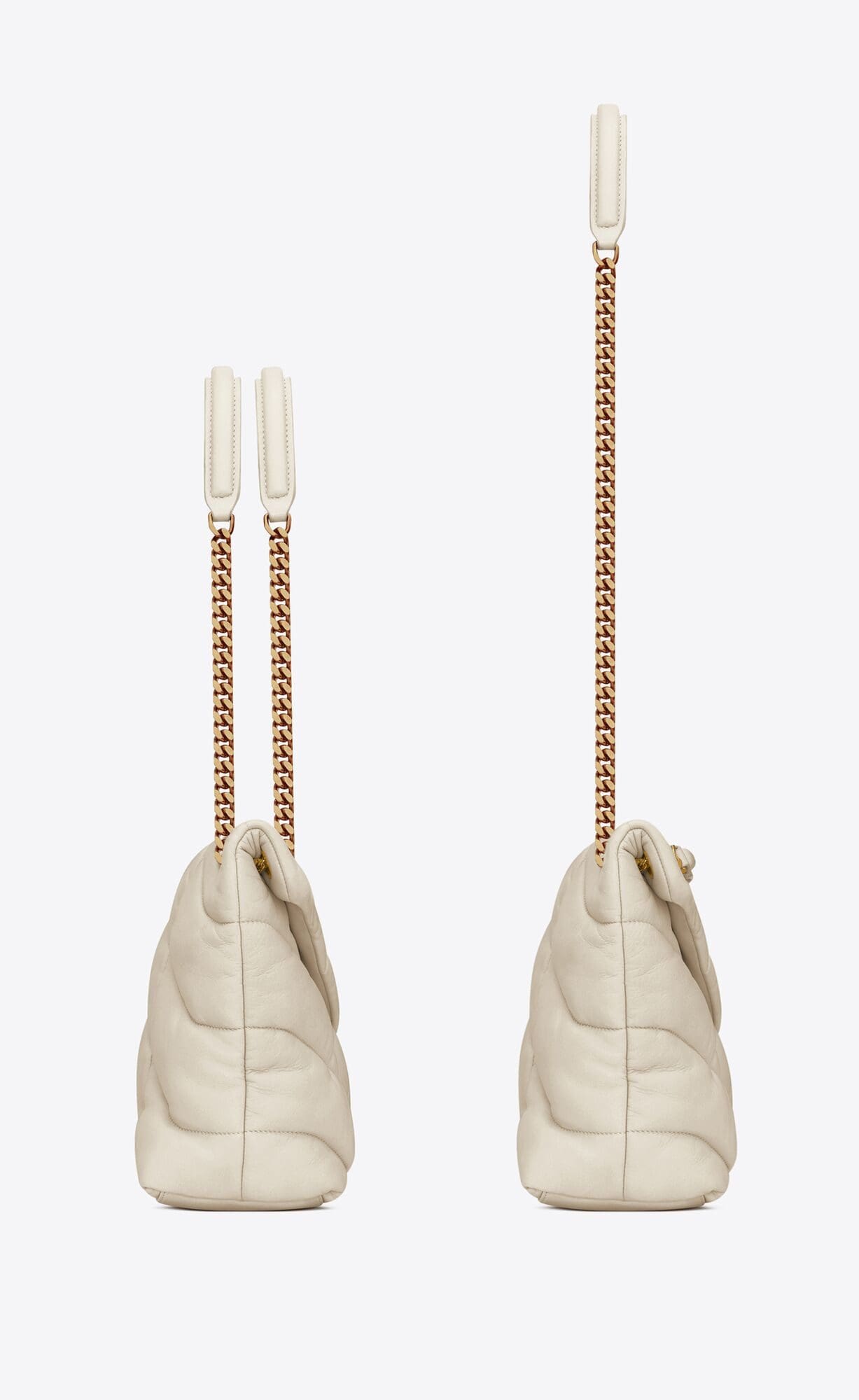 Saint Laurent PUFFER MEDIUM BAG IN QUILTED NAPPA LEATHER