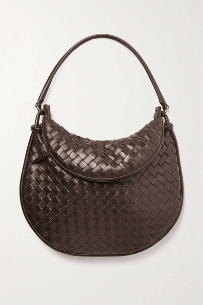 BOTTEGA VENETA Gemelli large intrecciato leather shoulder bag