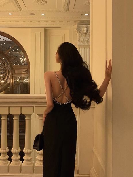 Sexy Sheath Spaghetti Straps Black 21st Birthday Dress Party Gown Birthday Outfits Birthday Dress Ideas For Women DP2318