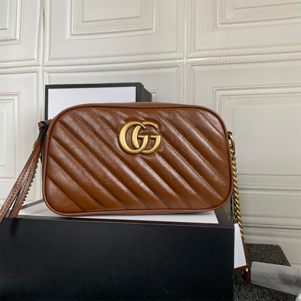 GUCCI Marmont small matelasse shoulder bag