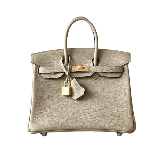 H BIRKIN 25 TOGO BEIGE  GOLD HARDWARE 25CM