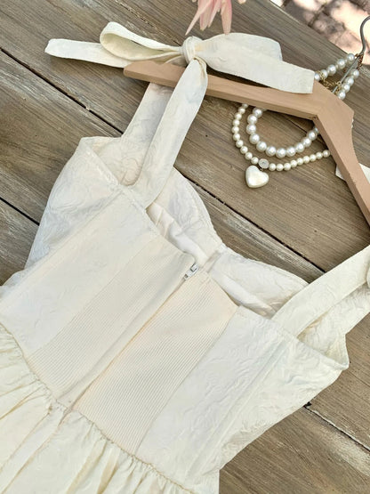 preppydressess-White Sweet Short Chiffon Homecoming Dress Birthday Party Dress gh5047