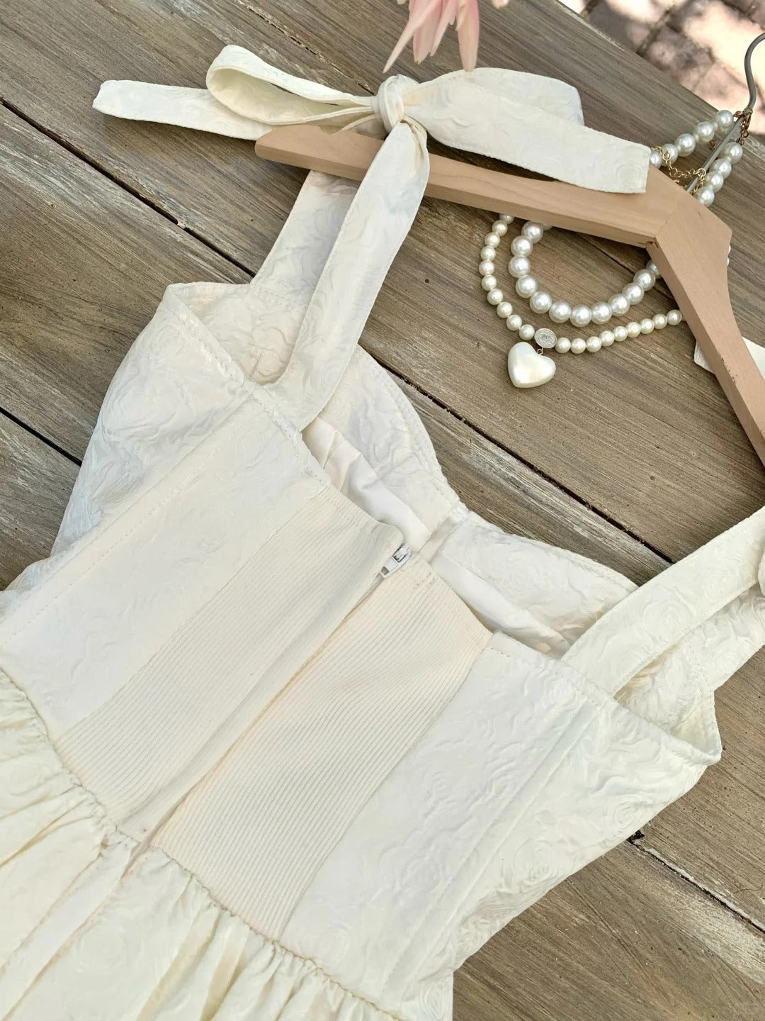 White Sweet Short Chiffon Homecoming Dress Birthday Party Dress gh5047