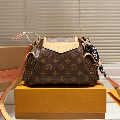 LV ODYSSEY BAG MONOGRAM BROWN 27CM M25085