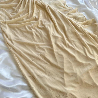 Cream yellow shiny elegant exquisite beaded straps long chiffon ball gown, evening dress, party dress, graduation dress gh3508