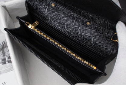 Saint Laurent Cassandre Chain Wallet
