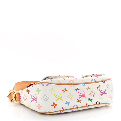 Louis Vuitton  Monogram Multicolor Lodge PM White