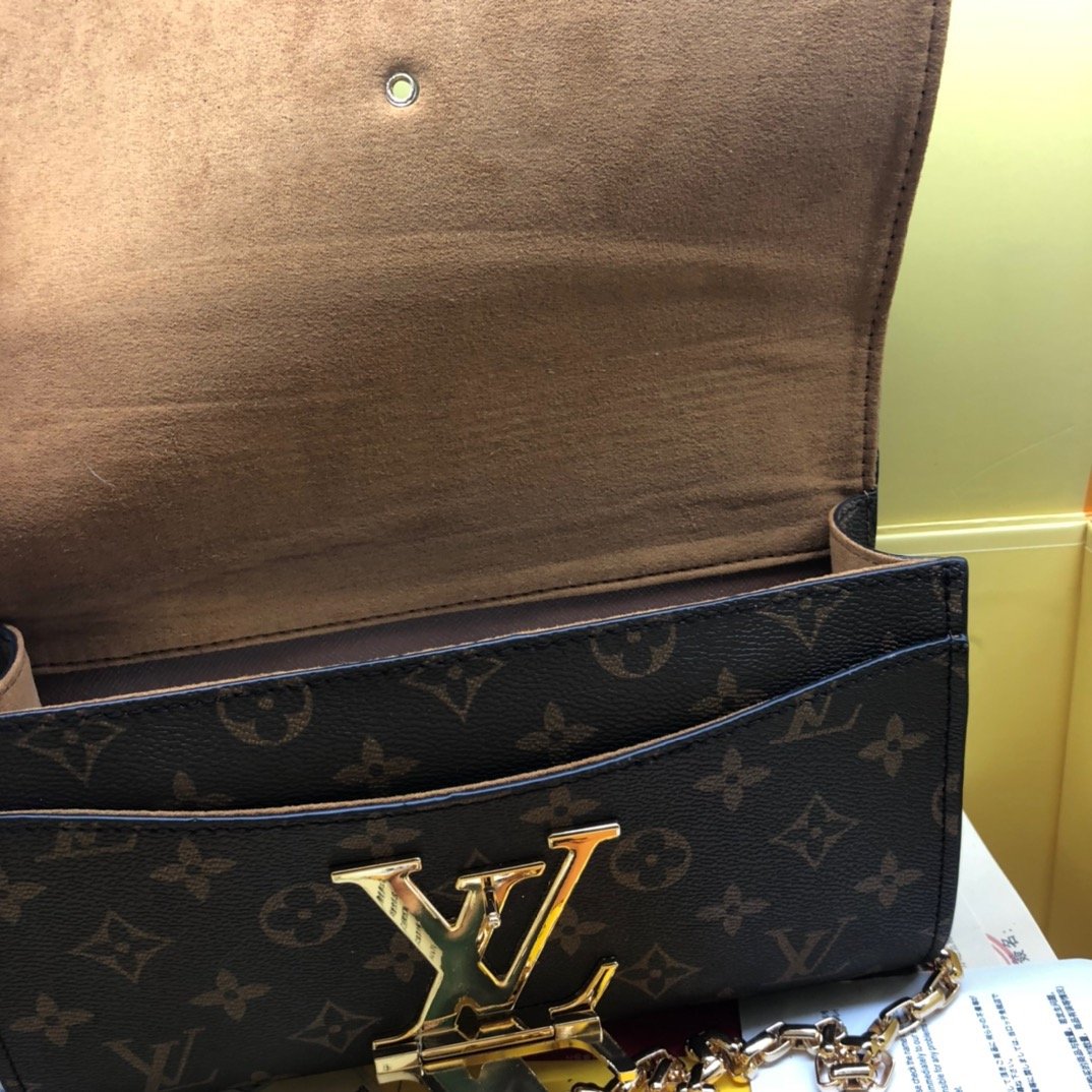 Louis Vuitton Monogram Chain Wallet