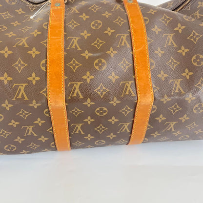 Louis Vuitton Monogram Keepall 50 Travel Bag