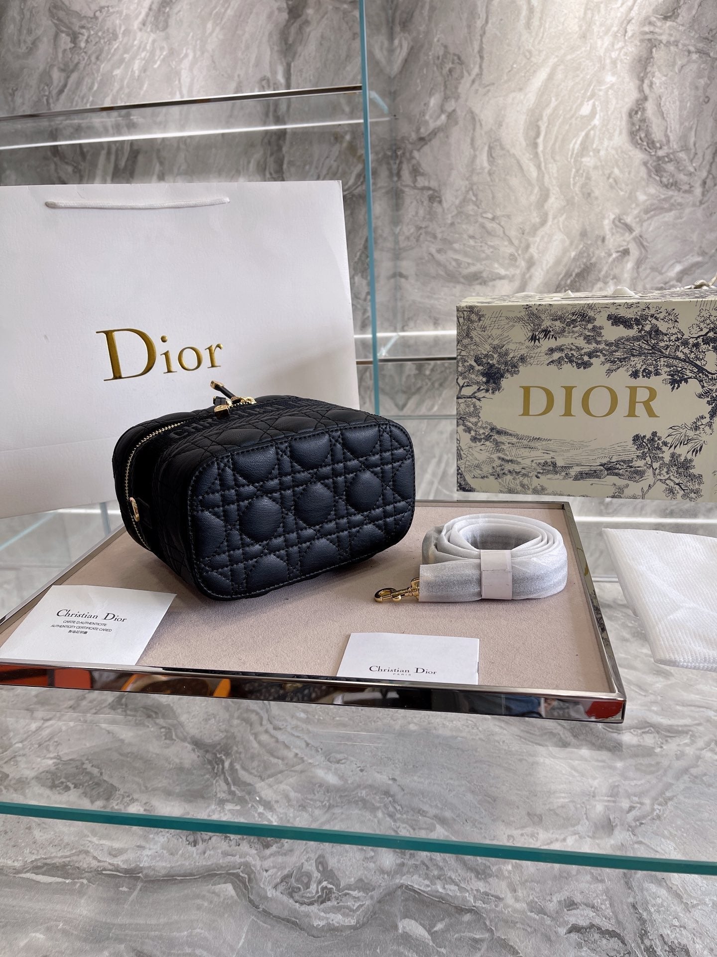 Lady Dior Micro Vanity Case