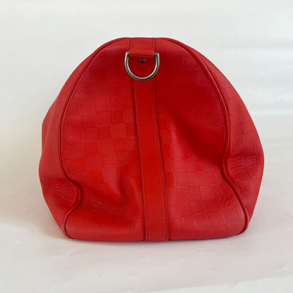 Louis Vuitton Damier Infini Keepall Bandouliere 45 Boston Bag
