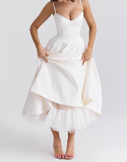 loveedsTM-puff sleeve dress