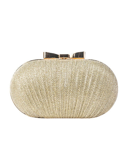 Bow Tie Evening Bag Sparkling One Shoulder