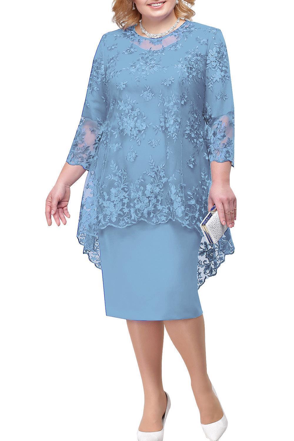 loveedsTM- Oversized Mother of The Bride Dresses Elegant Weddings Women Midi Dress Two Piece Evening Gown Robe Femme Embroidery Clothing