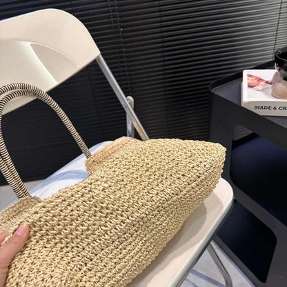 SAINT LAURENT YSL Raffia Bag