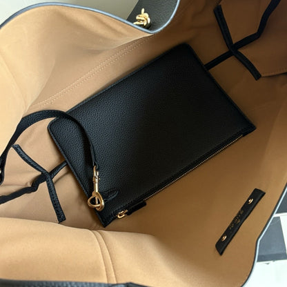 GUCCI SOFTBIT MAXI SHOULDER BAG BLACK 46CM 837466 AAEAO 1000