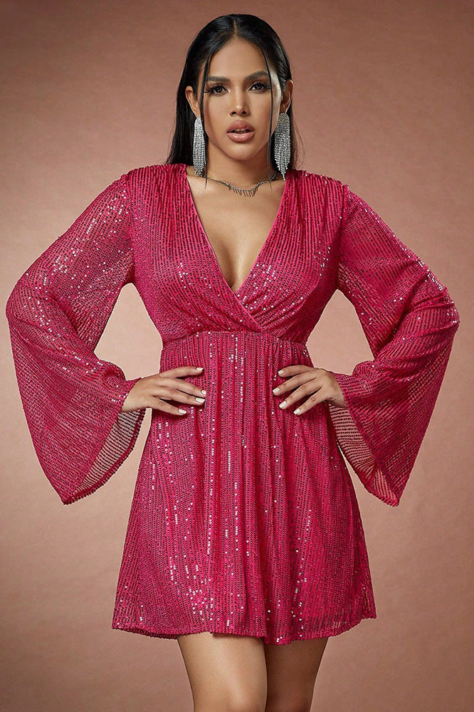loveedsTM-Fashion Spice Sequin Dress