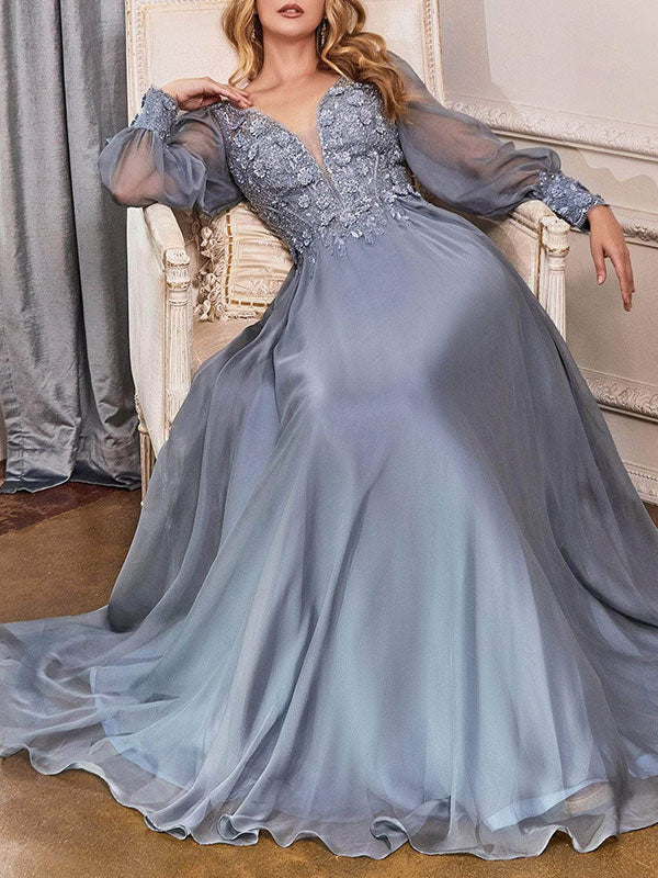 Satin embroidered elegant ladies wedding dress