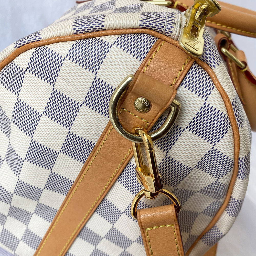 Louis Vuitton Speedy Bandoulière 30 Azur handbag