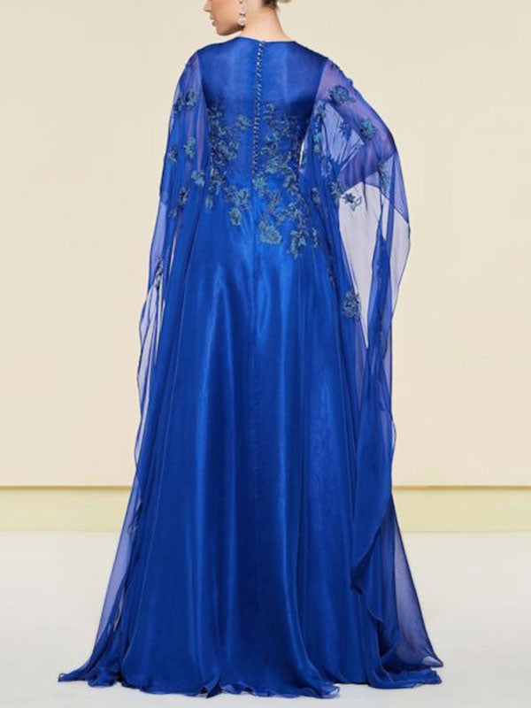 Elegant Lace Wedding Mother-of-the-Bride Dress