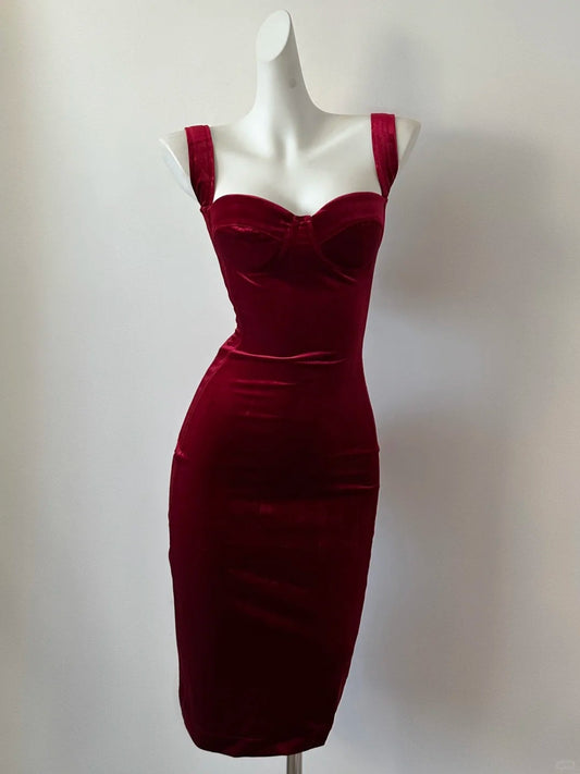 Red Stylish Elegant Short Velvet Homecoming Dress Prom Dress Evening Dress Party Dress Prom Dress gh4042