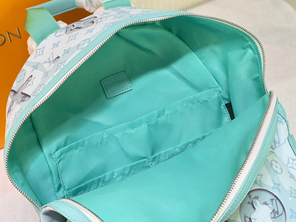 LOUIS VUITTON DISCOVERY BACKPACK CRYSTAL BLUE