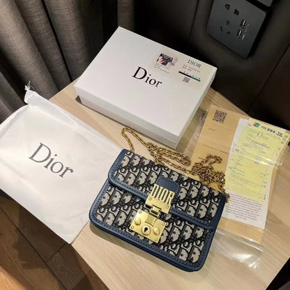 Dr addict chain embroidered presbyopia bag