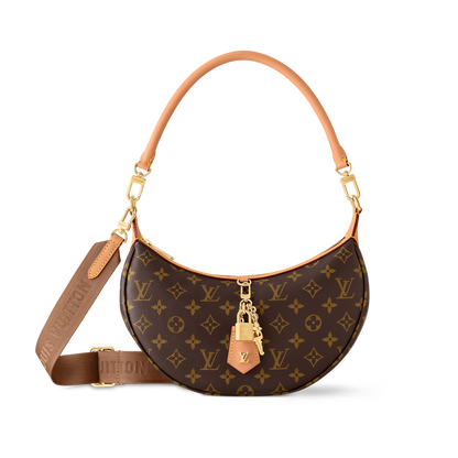 LOUIS VUITTON Looping Brown M12939 Monogram Bag 11 x 5.9 x 2.8 in