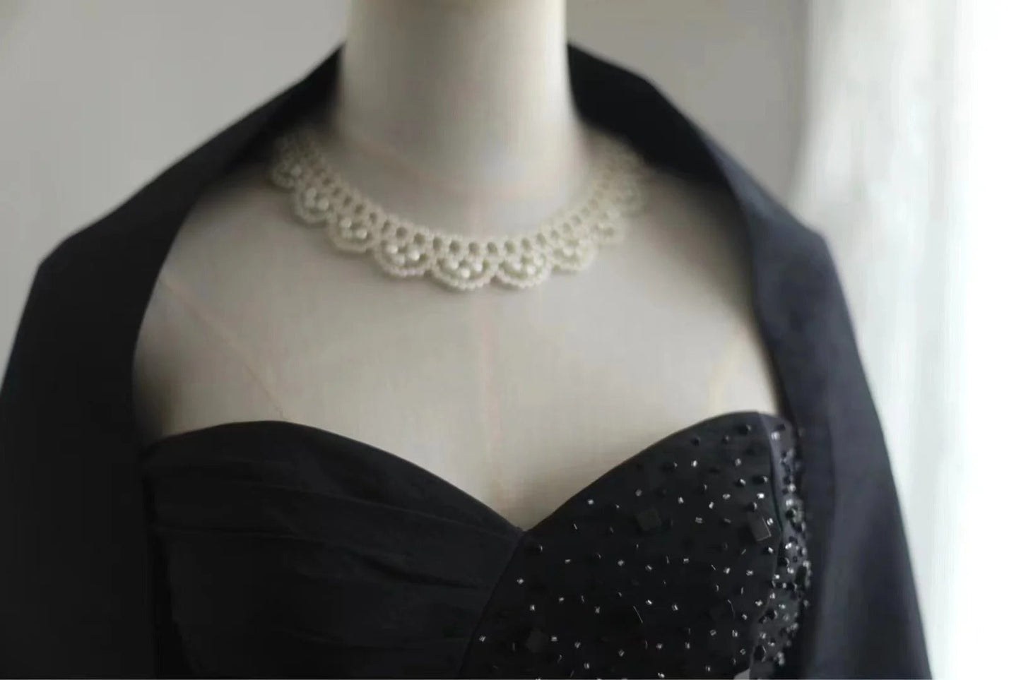 Black Vintage Cute Elegant Exquisite Sweetheart Neckline Pleated Short Princess Taffeta Homecoming Dress Prom Dress Evening Dress Party Dress gh4167