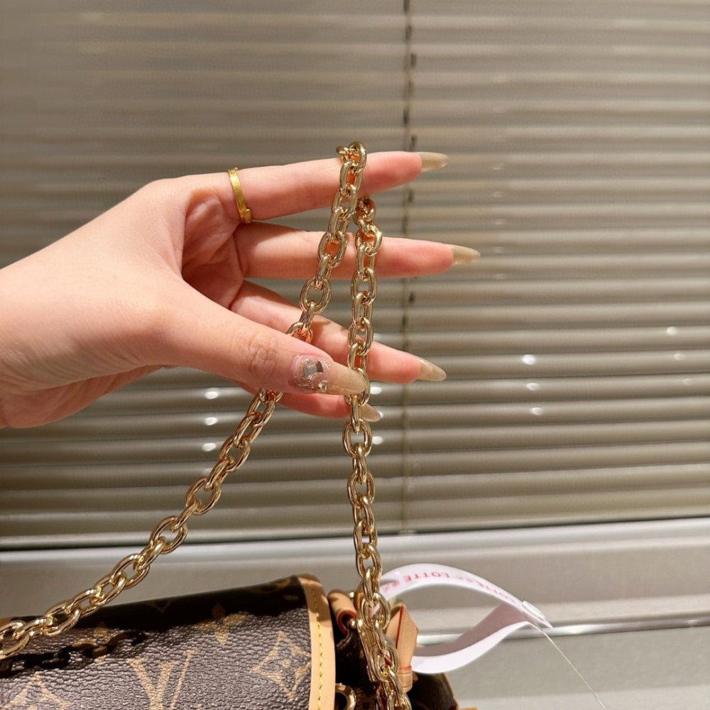 LV ODYSSEY BAG MONOGRAM BROWN 27CM M25085