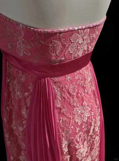 Pink Vintage Elegant Exquisite Rhinestone Lace Short Homecoming Dress Tulle Prom Dress Evening Dress Ball Gown Birthday Party Dress gh3859