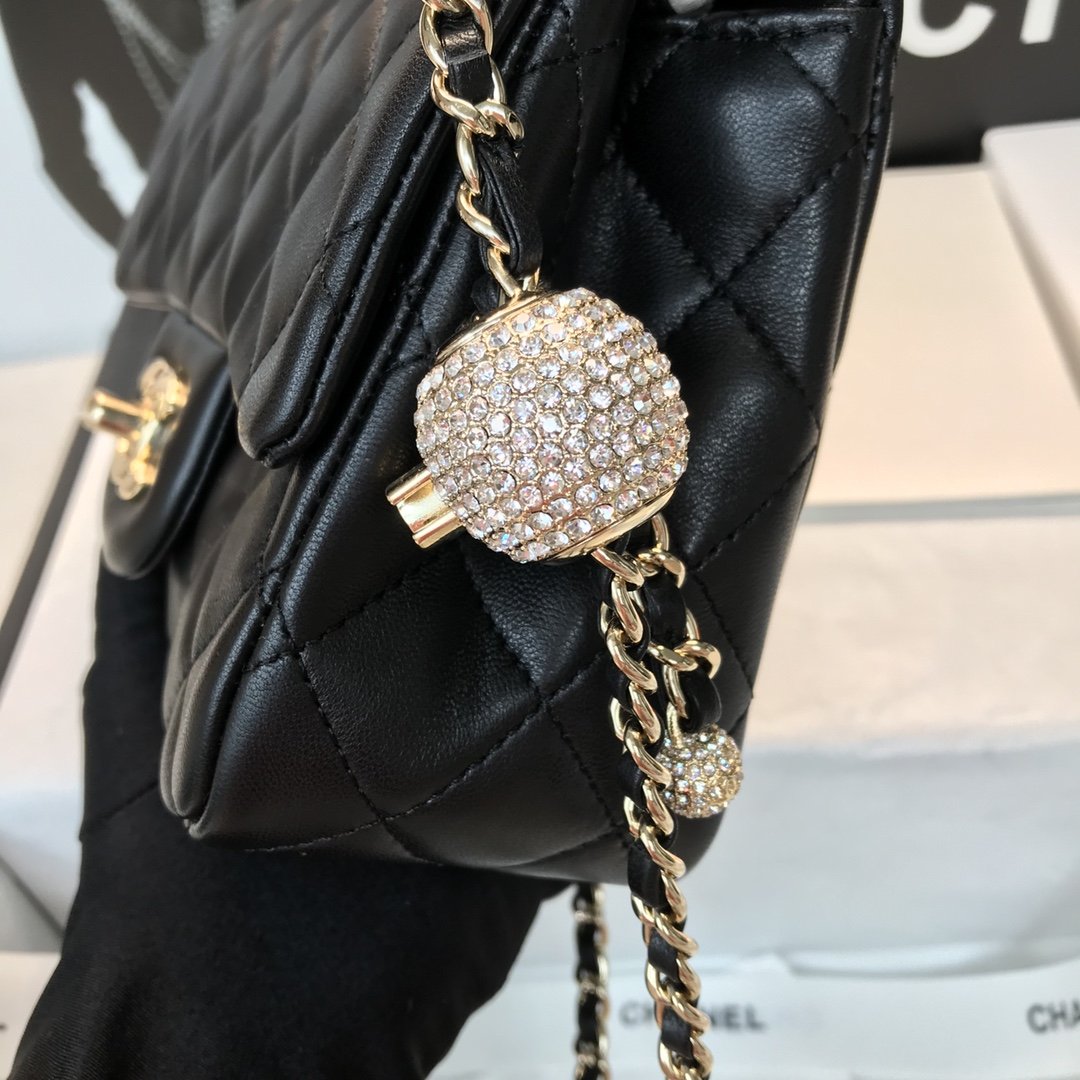 Chanel Classic Mini Square Black