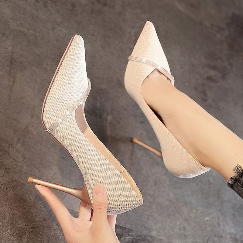 Spring Patent Leather Elegant Ladies Pumps