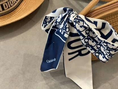 DIOR WICKER BUCKET BAG