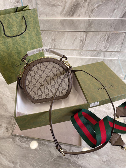 Gucci Ophidia GG mini round Shoulder bag women