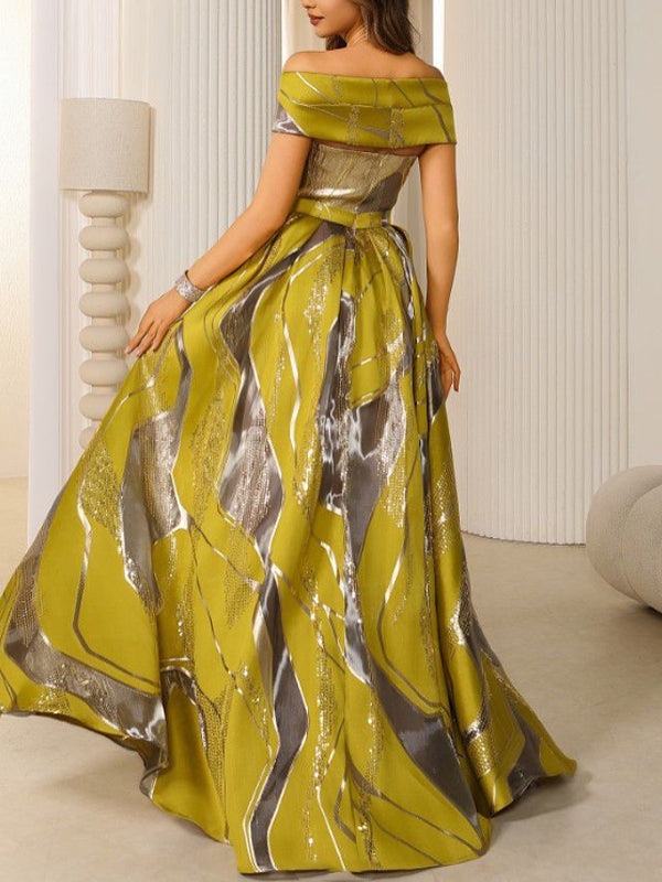 Temperament Section Tube Top Party Women's Dress