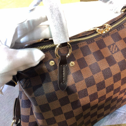 Louis Vuitton Damier Limington Brown N40023 Women’s Canvas Handbag