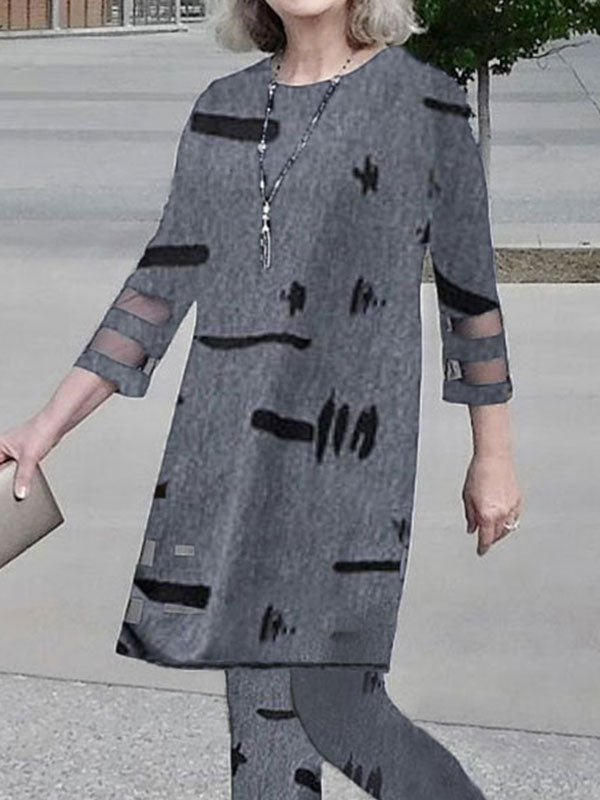 Daily simple casual lady suit