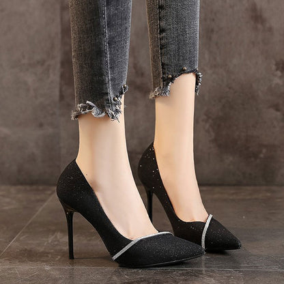 Spring Patent Leather Elegant Ladies Pumps