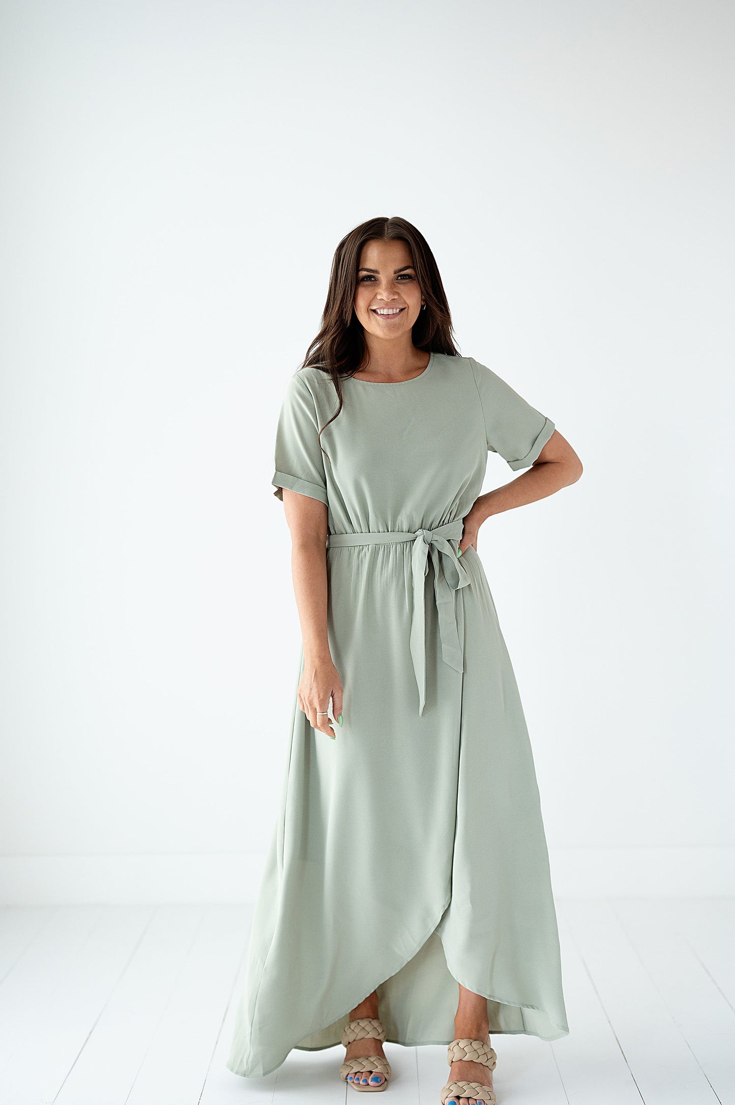 loveedsTM-Cambria Dress in Sage