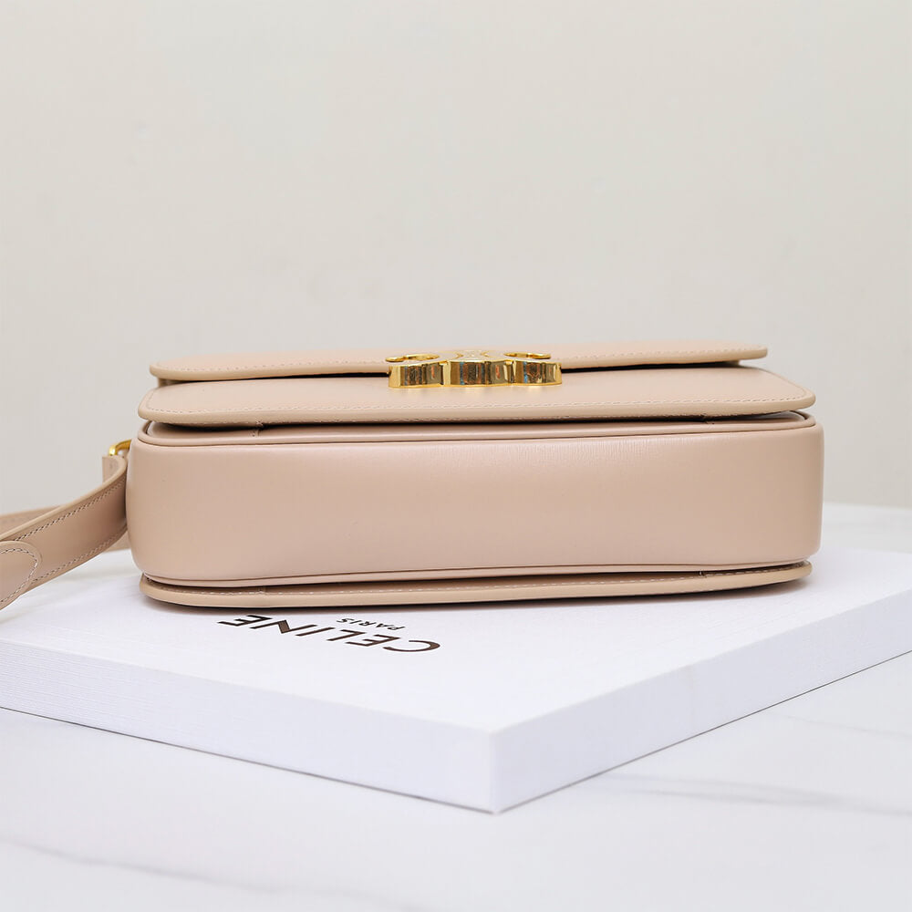 CELINE CLASSIQUE TRIOMPHE BAG in shiny calfskin