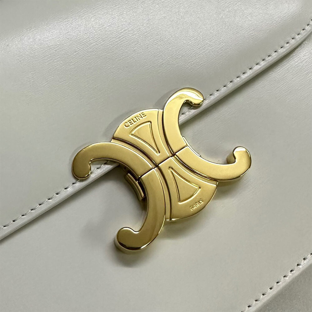 CELINE CLASSIQUE TRIOMPHE BAG in shiny calfskin