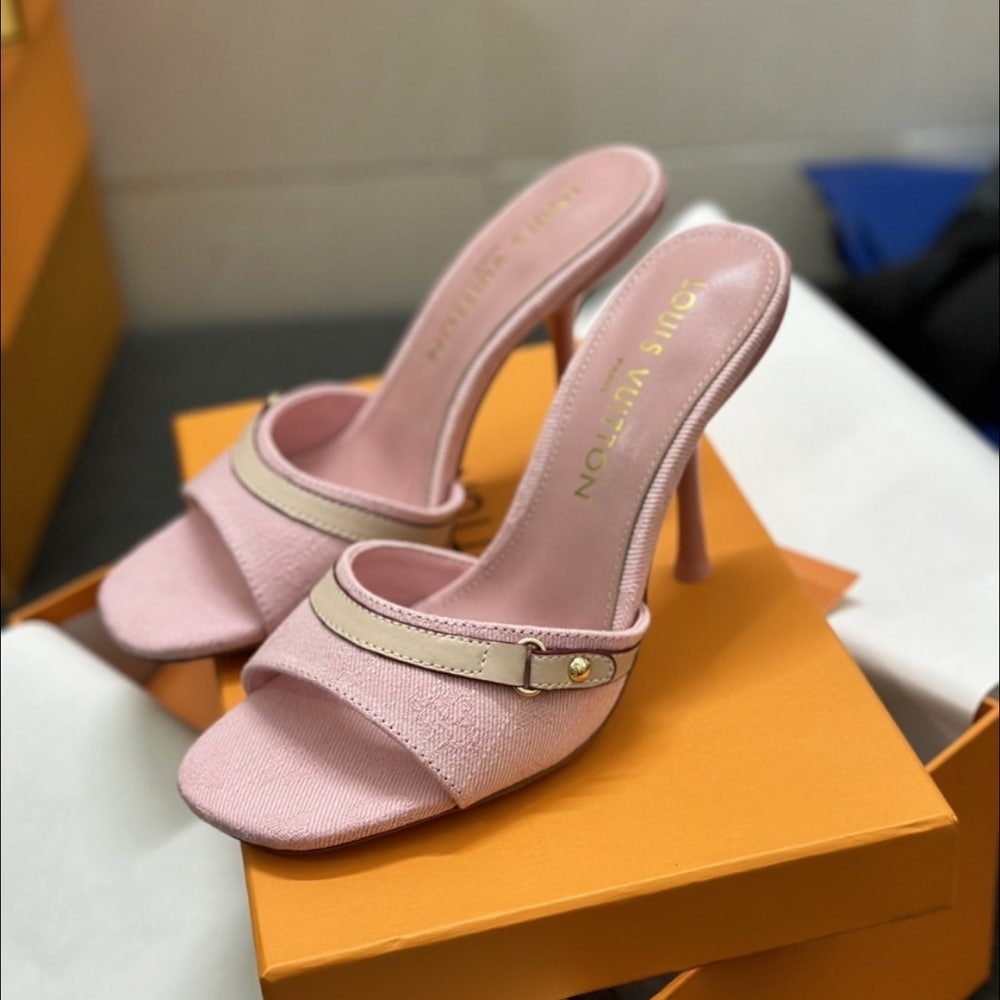 LOUIS VUITTON 6AM MULE ROSE 1ADIFX