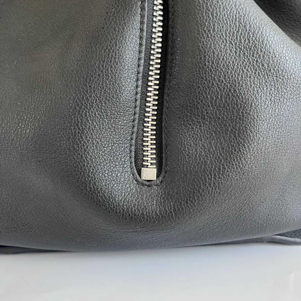 Loewe Hammock small textured-leather shoulder bag