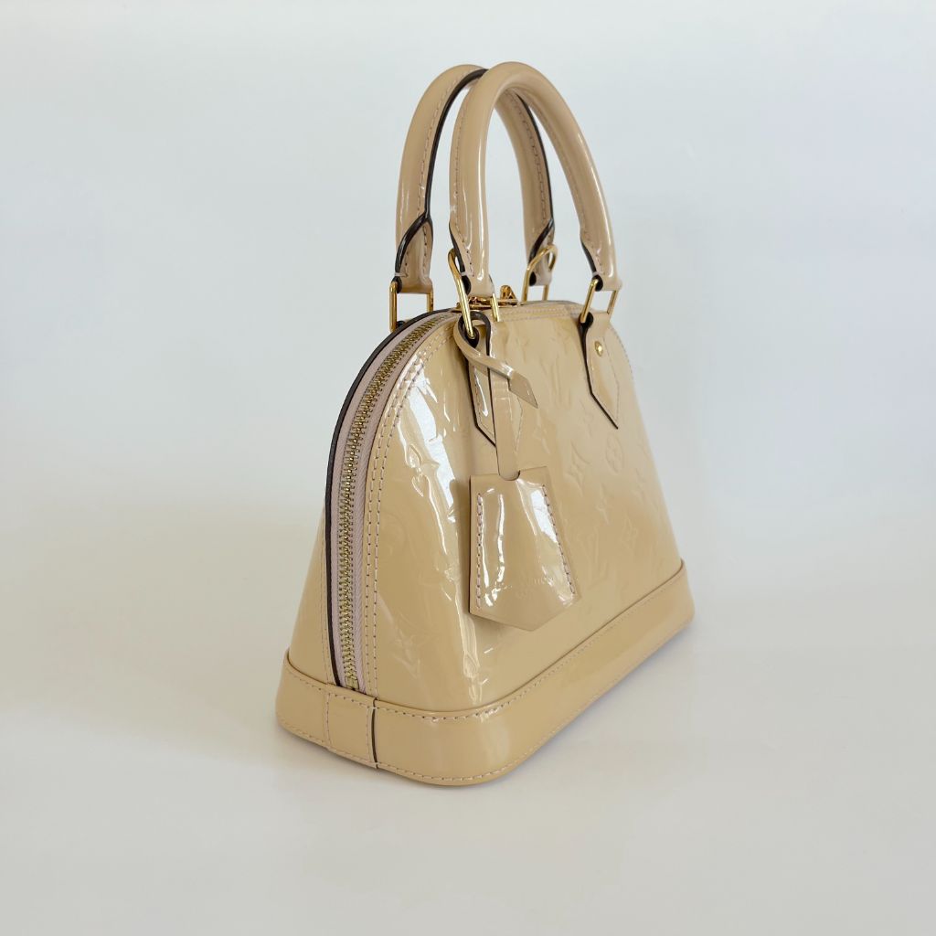 Louis Vuitton vernis monogram alma bb