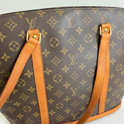 Louis Vuitton Monogram Canvas and Leather Babylone Bag