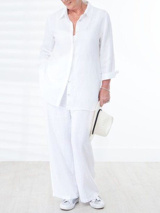 Simple Vacation Comfort Women's Suit